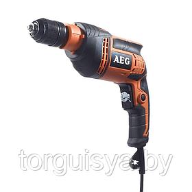 Дрель безударная AEG BE 650 R