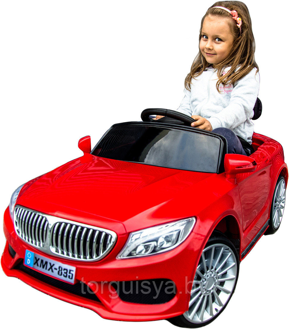 Детский электромобиль BMW 5 BJ835, цвет красный