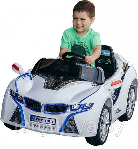 Детский электромобиль BMW i8 BJ803, цвет белый - фото 1 - id-p142871432