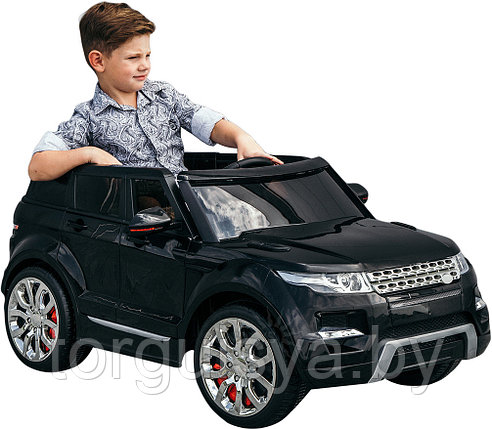 Детский электромобиль Range Rover Sport, цвет черный, фото 2