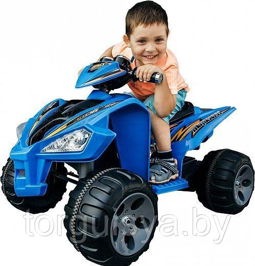 Детский квадроцикл BJ007, 12V, цвет голубой - фото 1 - id-p142871450