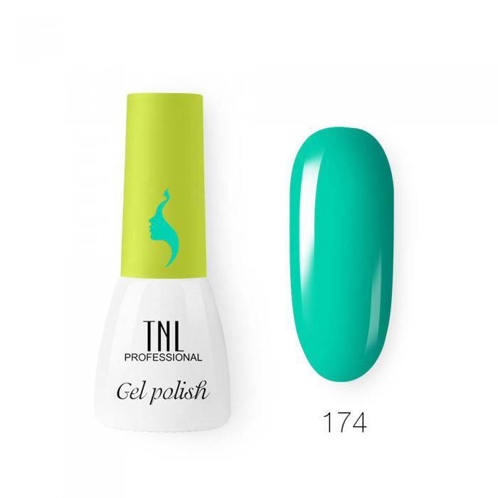 Гель-лак TNL 8 Чувств Mini №174 - ледяной нефрит (3,5 мл.)