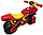 Каталка Мотоцикл беговел, байк Doloni 0139 музыка, свет ORION (Орион) от 2-х лет, красный, Долони, фото 2