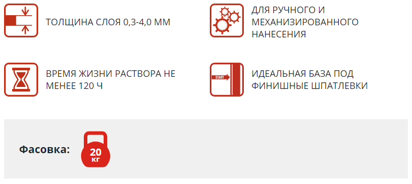 Шпатлевка полимерная стартовая ilmax turbo полимер-старт 20 кг. - фото 2 - id-p142899162