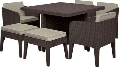 Комплект мебели Keter Columbia dining set ( 7 предметов) - фото 4 - id-p99720668