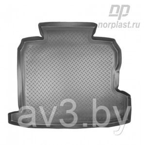 Коврик в багажник Opel Astra H седан 2007 Norplast