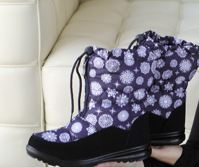 Ботинки Дутики женские АЛМИ черные - фото 1 - id-p142911322