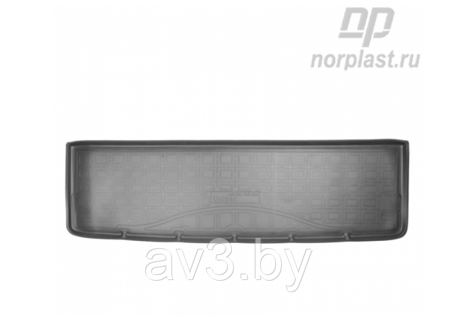 Коврик в багажник Volkswagen Multivan T5 2003-2015\ Multivan T6 2015 Norplast