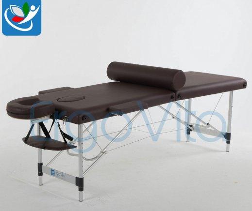 Складной массажный стол ErgoVita Classic Alu (коричневый), фото 1