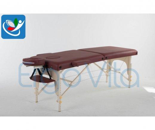 Складной массажный стол ErgoVita Master Alu (бордовый) - фото 2 - id-p82877220