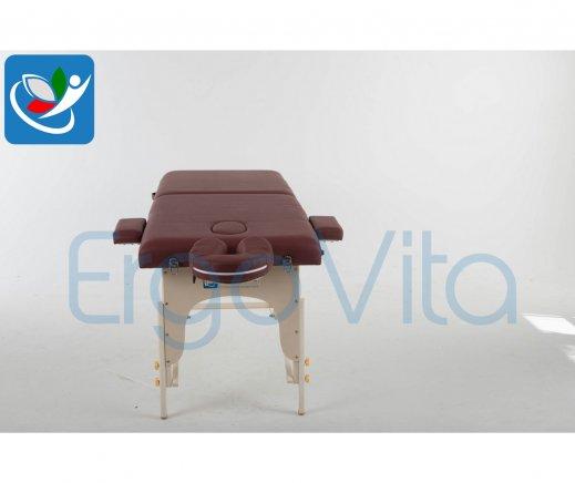 Складной массажный стол ErgoVita Master Alu (бордовый) - фото 4 - id-p82877220