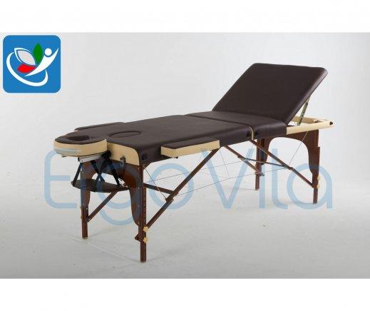Складной массажный стол ErgoVita Master Comfort Plus (коричневый+бежевый) - фото 2 - id-p87545882