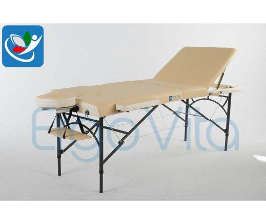 Складной массажный стол ErgoVita Master Alu Comfort Plus (бежевый+кремовый) - фото 2 - id-p82877225