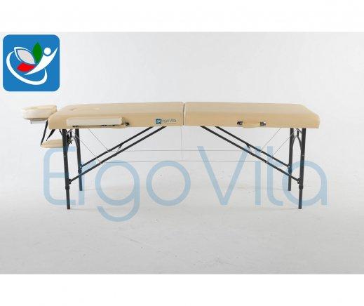 Складной массажный стол ErgoVita Master Alu Comfort (бежевый+кремовый) - фото 3 - id-p82877227