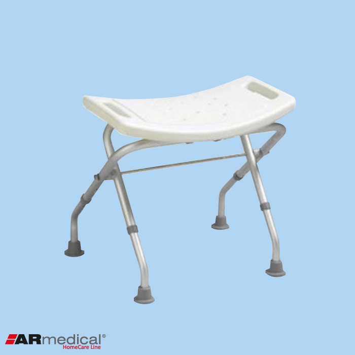 Душевой стул складной для инвалидов ARmedical AR205 (Алюминий