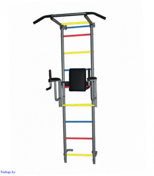 ДСК Крепыш плюс Г пристенный с брусьями-2 ПВХ