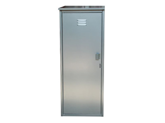 Шкаф для 1 газового баллона 50л Серый - фото 1 - id-p82877018