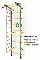 ДСК "Маугли 03-02М" ступени с ПВХ покрытием (Зеленый)