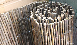 Декоративный забор из прутьев ивы 150х300 см