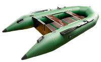 Надувная лодка Helios Гелиос-30МК(зеленая), фото 1