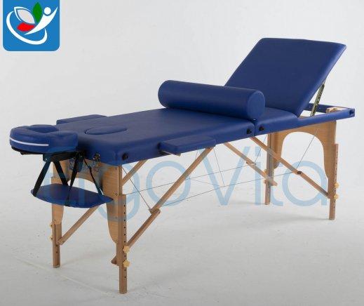 Складной массажный стол ErgoVita Classic Plus (синий)