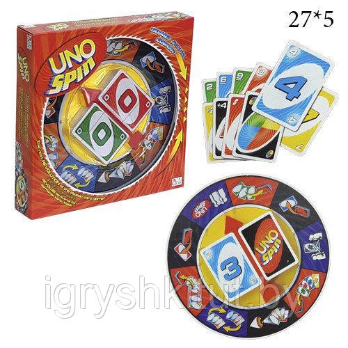 Настольная игра "UNO Spin" УНО Спин - фото 1 - id-p142918987