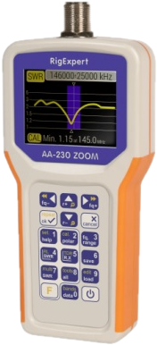 Анализатор антенн RigExpert AA-230 ZOOM - фото 1 - id-p142921927