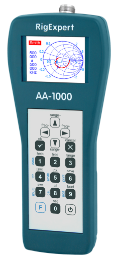 Анализатор антенн RigExpert AA-1000 - фото 1 - id-p142933151