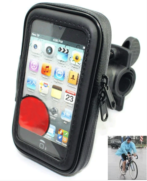 Универсальный влагозащитный чехол для смартфона с держателем на велосипед/мотоцикл