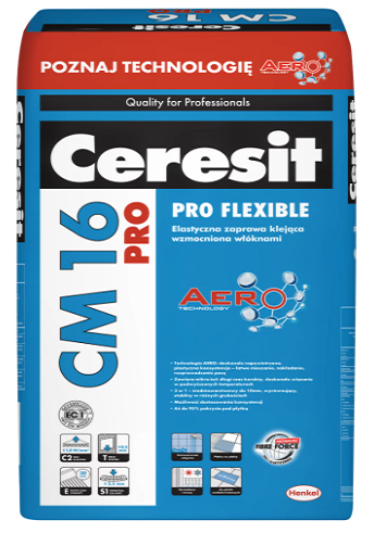Высокоэластичный клей для плитки Ceresit СМ 16 PRO 25 кг. - фото 1 - id-p142936803
