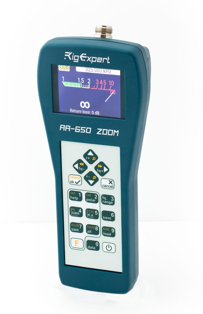 Анализатор антенн RigExpert AA-650 ZOOM - фото 1 - id-p142942111