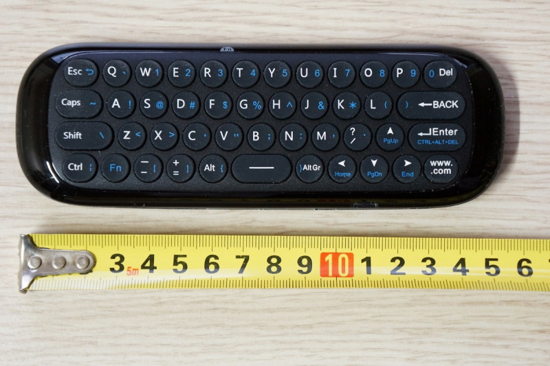 Пульт-аэромышь W1, английская клавиатура, программируемые кнопки - фото 3 - id-p136968708
