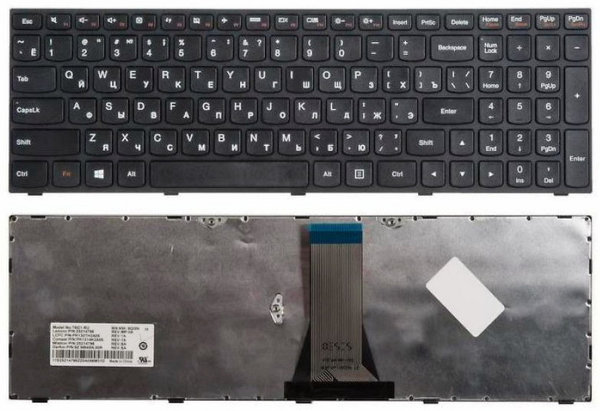 Клавиатура для ноутбука Lenovo (Леново) IdeaPad Z50-70. Ремонт (замена),  установка клавиатуры Lenovo (Леново) Z50-70.