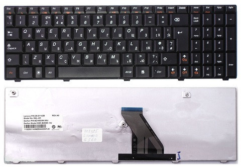 Клавиатура ноутбука LENOVO G560A - фото 1 - id-p142940756