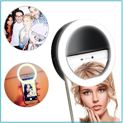 Светодиодное кольцо для селфи Selfie Ring Light, фото 2
