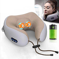 Массажер - подушка для шеи U-SHAPED MASSAGE PILLOW, фото 2