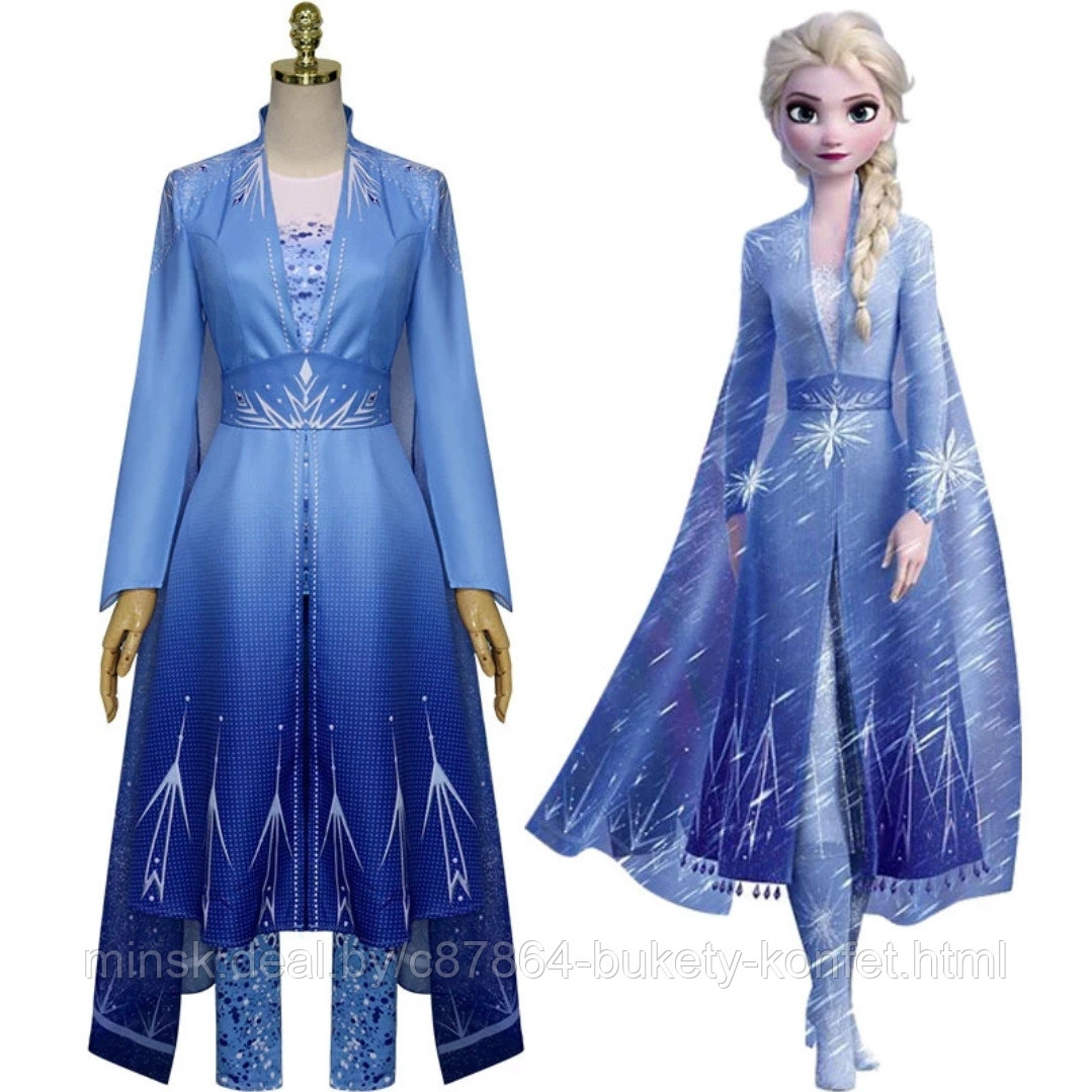 Платье Эльзы на ВЗРОСЛОГО (Frozen 2)