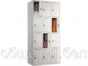 Шкаф для раздевалок Практик LS(LE)-34