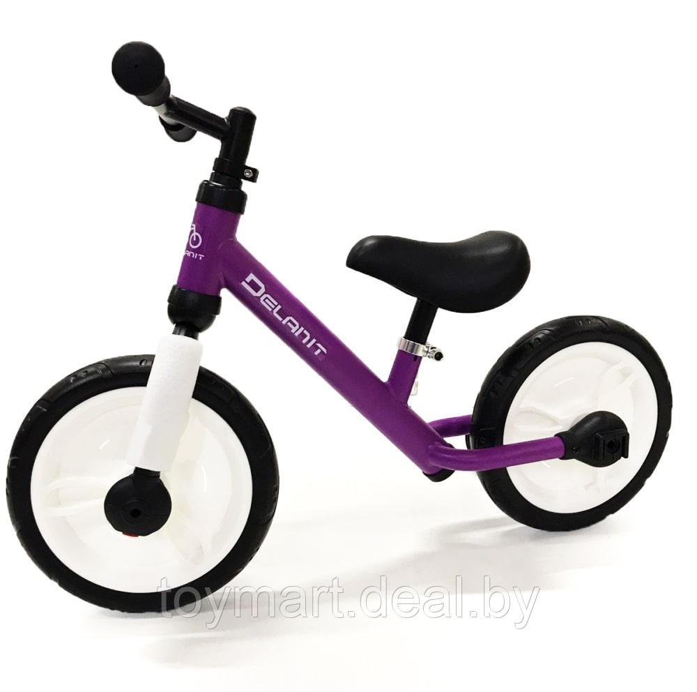Беговел - велосипед с педалями и боковыми колёсами 2 в 1, Delanit, TF-01 - фото 7 - id-p143007150
