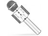 Беспроводной микрофон караоке Wster WS-858 (копия) серебро, фото 3