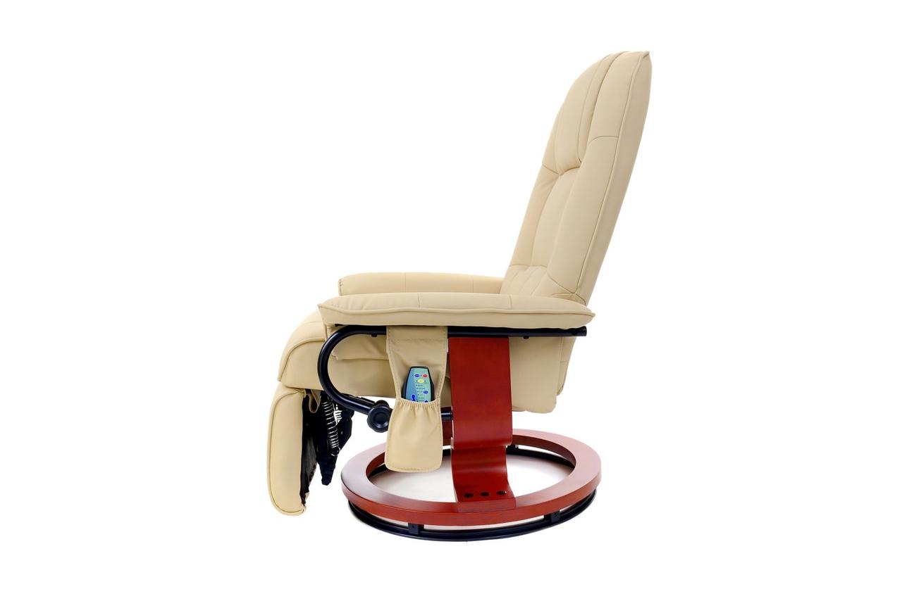 Кресло вибромассажное Calviano с подъемным пуфом и подогревом Funfit 2160 - фото 9 - id-p143073079