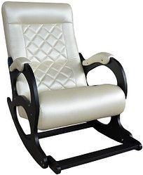 Кресло-качалка Бастион 2 Ромбус с подножкой (bone)