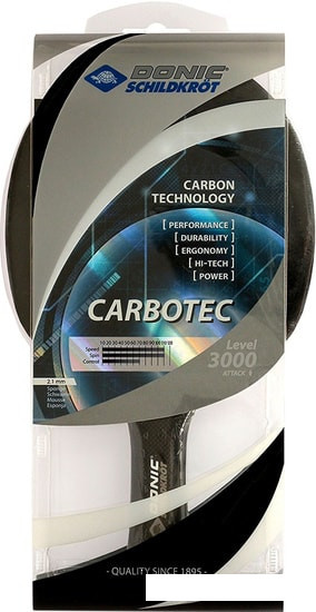 Ракетка для настольного тенниса Donic Carbotec 3000