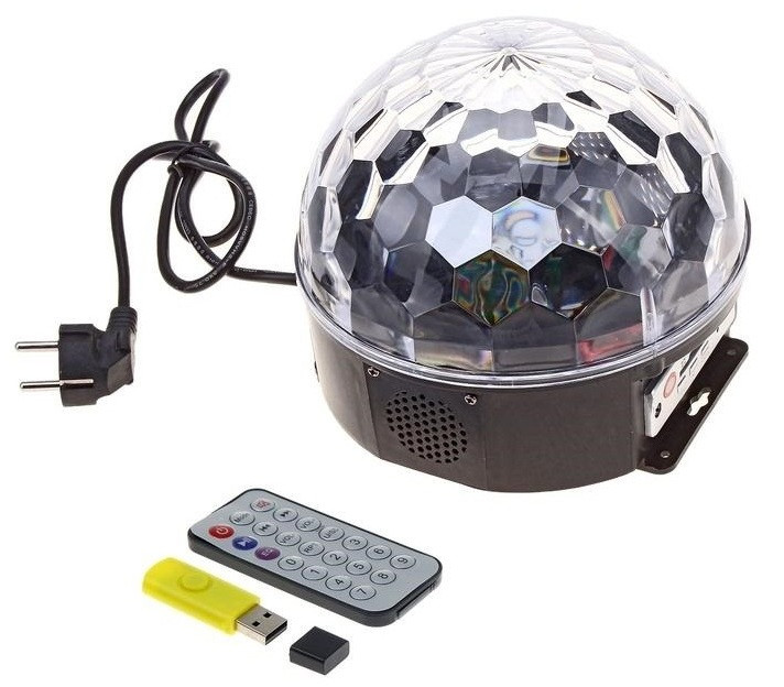 Светодиодный диско-шар LED Magic Ball с Bluetooth - фото 1 - id-p143073576