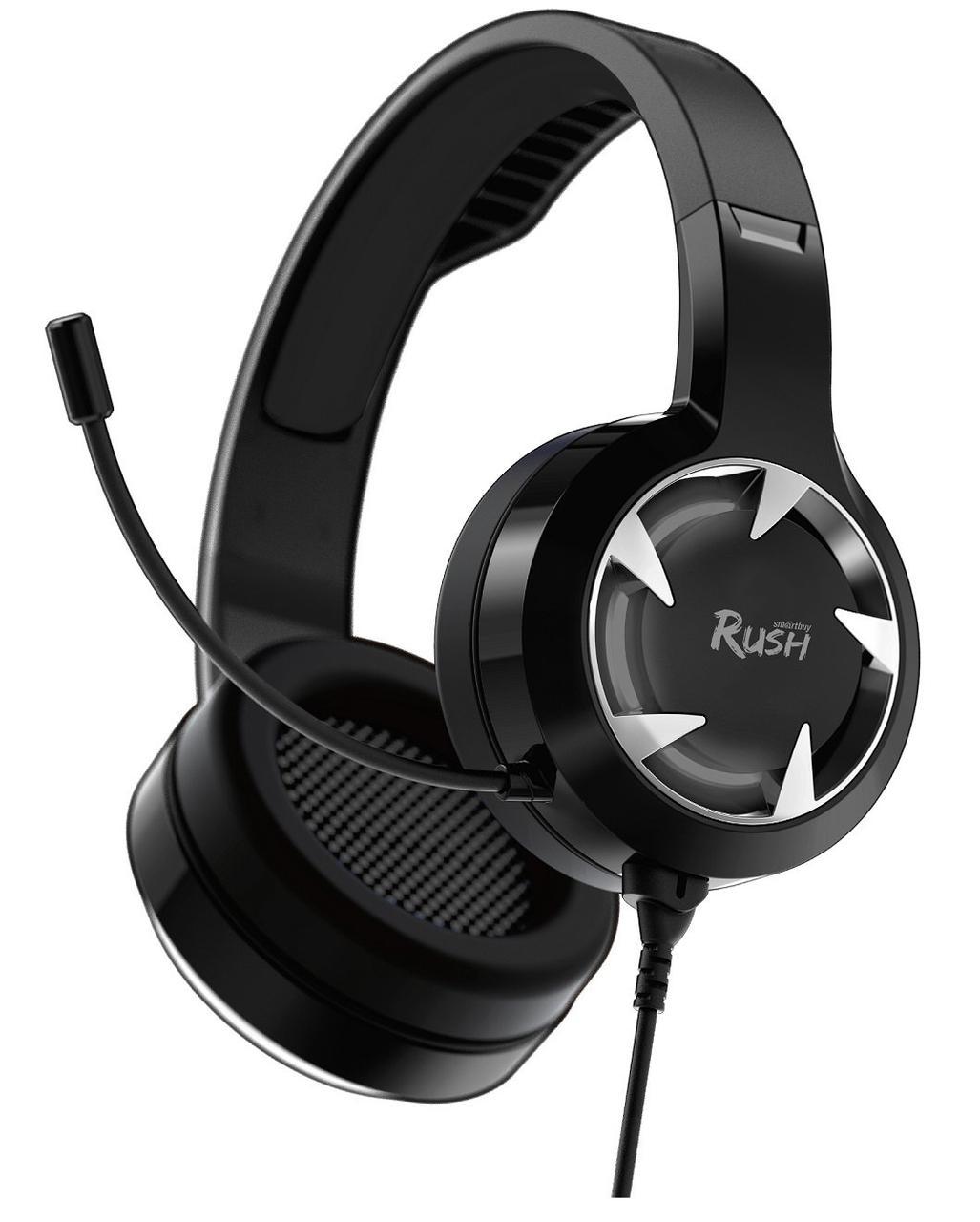 Игровая гарнитура SmartBuy RUSH MACE черная (SBHG-8000)