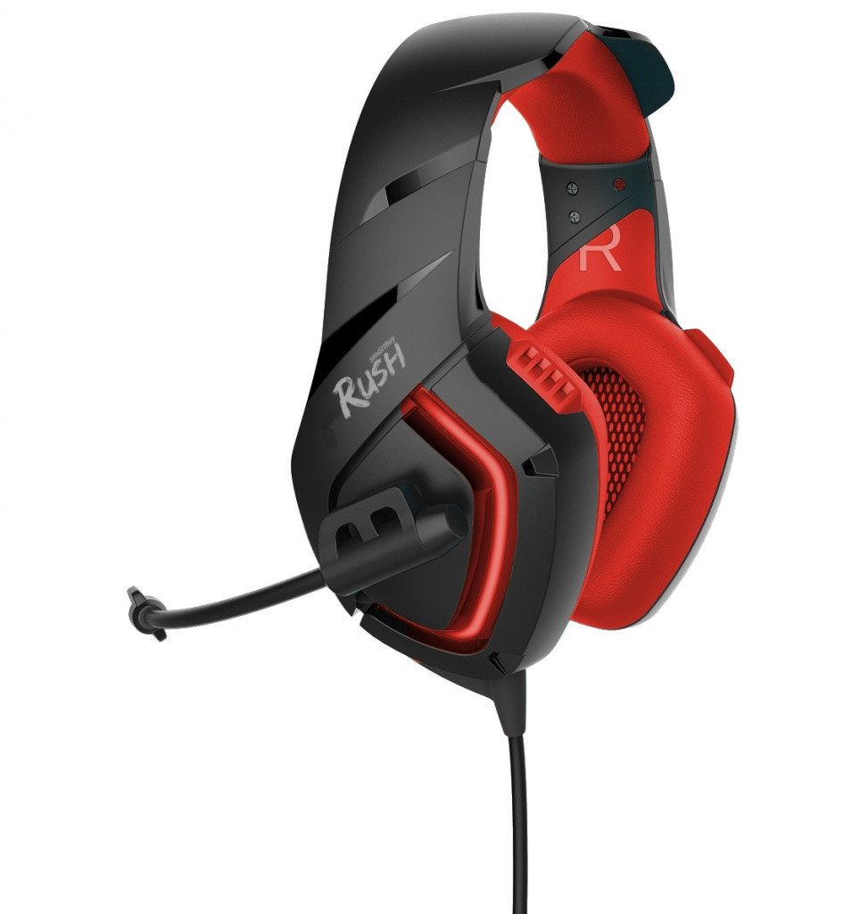 Игровая гарнитура SmartBuy RUSH SKYTHE красная (SBHG-8500)
