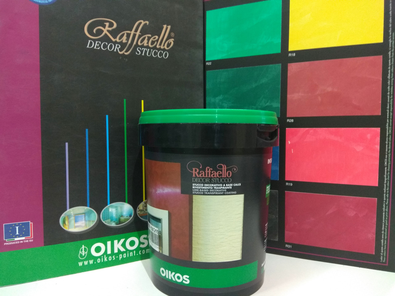 Штукатурка венецианская Раффаелло Ойкос RAFFAELLO DECOR STUCCO OIKOS 1кг, Италия