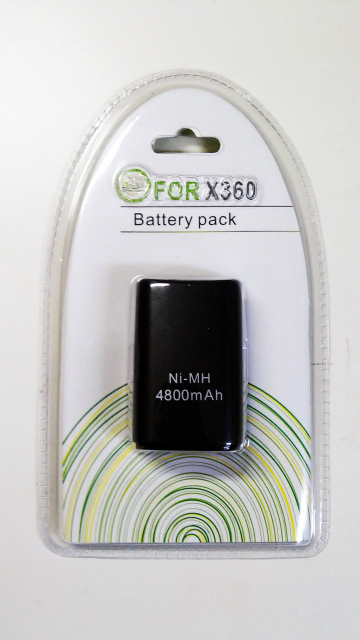 Аккумулятор для беспроводного геймпада ХBOX 360 - Battery pack Black 4800mAh - фото 3 - id-p143082588