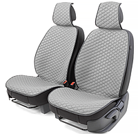 Накидки на передние сиденья "Car Performance", 2 шт., fiberflax CUS-1032 GY