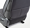 Каркасные накидки на передние сиденья "Car Performance", 2 шт., fiberflax CUS-2022 BK/BE, фото 2